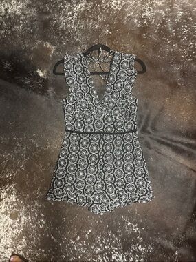 Sugarlips embroidered Romper